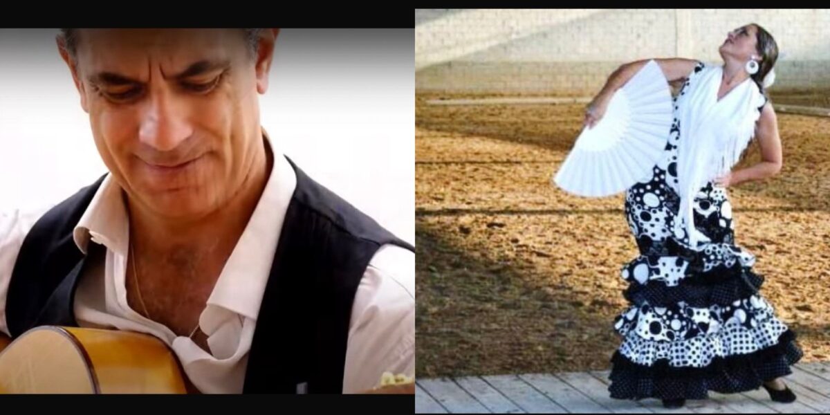 Marco Marchini chitarra    Claudia De Lorenzo Ballerina di flamenco