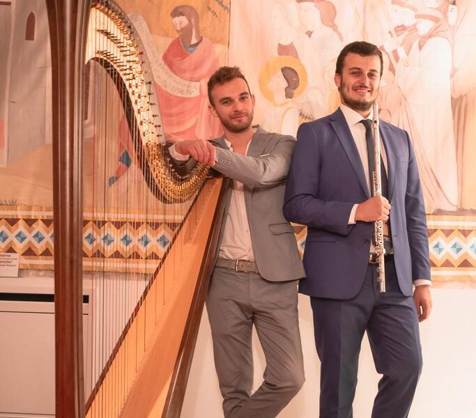 Duo Levar: arpa e flauto